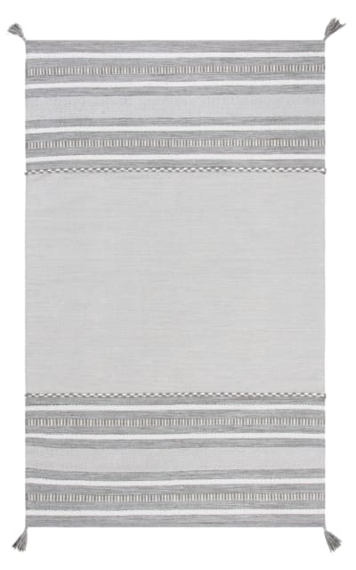 Montauk MTK215F Grey - Ivory Area Rug