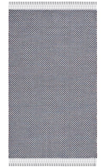Montauk MTK475L Blue - Black Area Rug