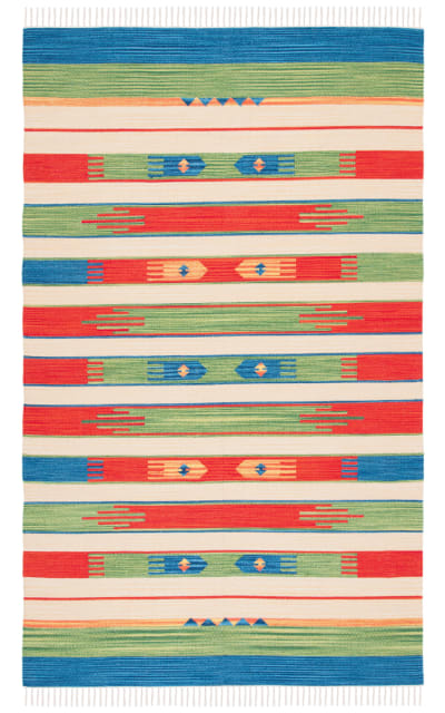Montauk MTK553Y Green - Blue Area Rug