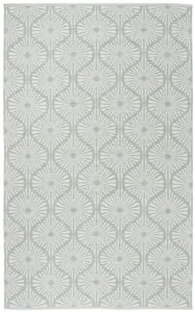 Montauk MTK606G Light Green - Ivory Area Rug