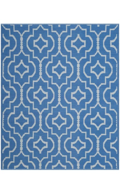 Montauk MTK722C Blue - Ivory Area Rug