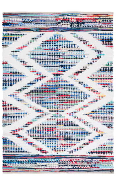 Montauk MTK817A Ivory - Blue Area Rug
