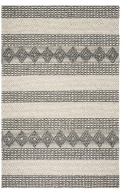 Natura Nat105F Grey - Ivory Area Rug