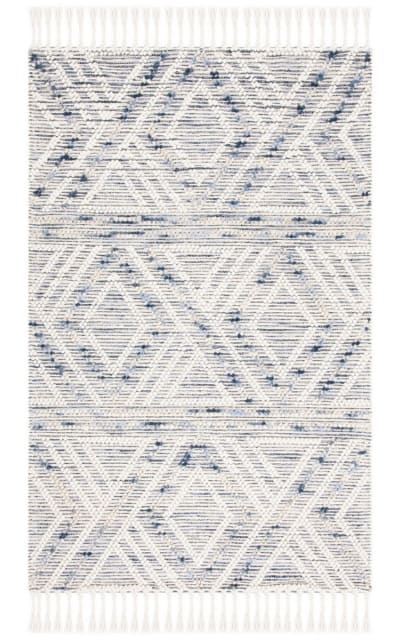 Natura Nat176M Ivory - Blue Area Rug