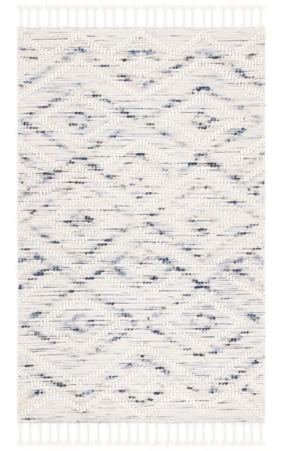 Natura Nat177M Ivory - Blue Area Rug