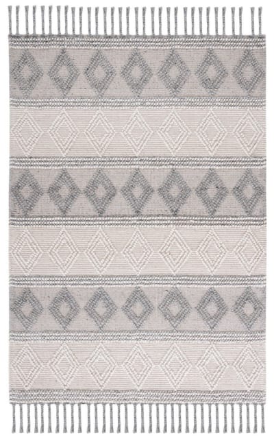 Natura Nat343A Ivory - Grey Area Rug