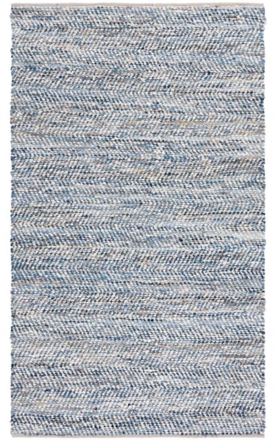 Natura Nat346M Blue - Ivory Area Rug