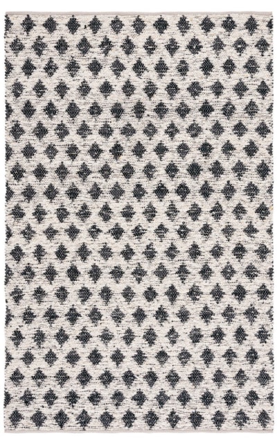Natura Nat348B Beige - Black Area Rug