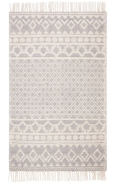 Natura Nat351A Ivory - Grey Area Rug