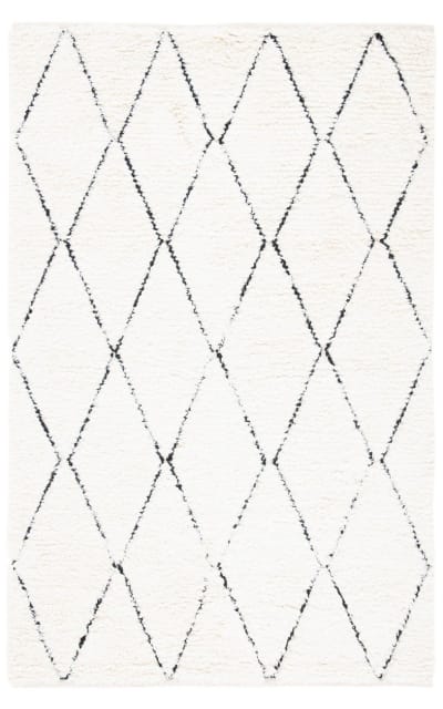 Natura Nat683A Ivory - Black Area Rug