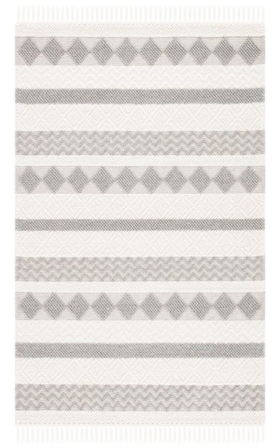 Natura Nat851A Ivory - Grey Area Rug