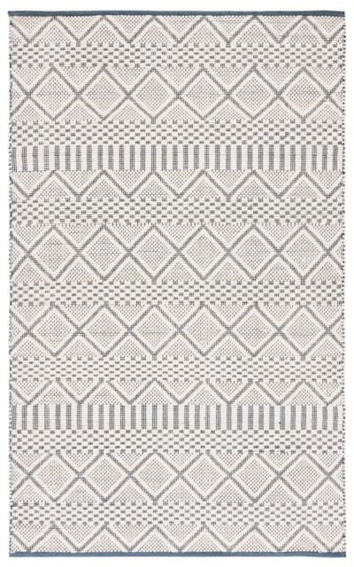 Natura Nat857A Ivory - Blue Area Rug
