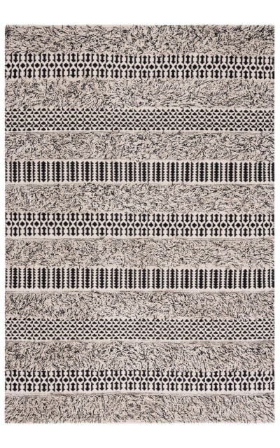 Natura Nat926Z Black - Ivory Area Rug
