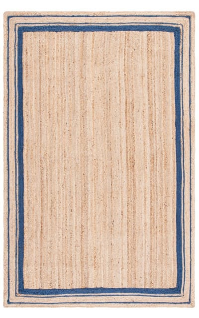 Natural Fiber Nf109N Navy - Natural Area Rug