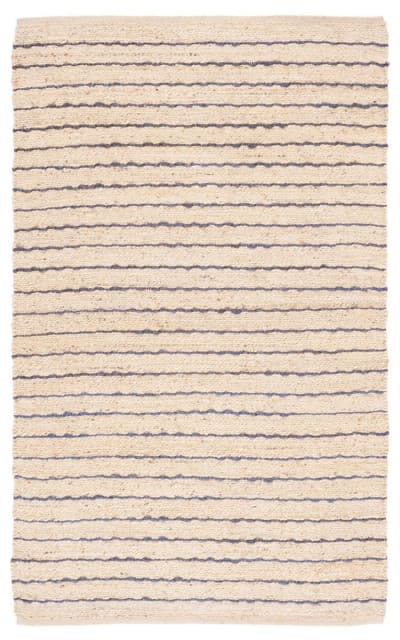Natural Fiber Nf122V Natural - Purple Area Rug