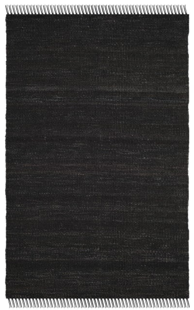 Natural Fiber Nf368D Black Area Rug