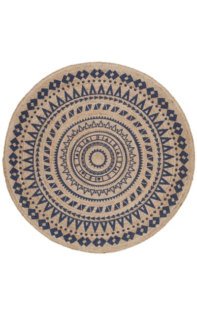 Natural Fiber Nf802D Royal Blue - Natural Area Rug