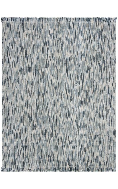 Natural Fiber Nf869M Blue - Ivory Area Rug