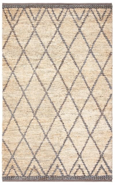 Natural Fiber Nf956F Natural - Grey Area Rug