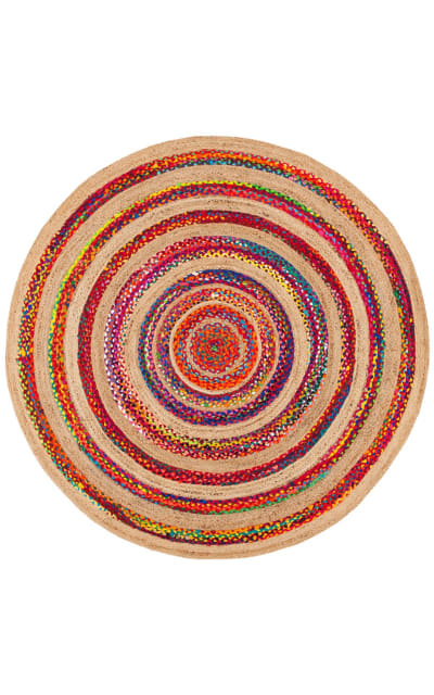 Natural Fiber Nfb301U Pink - Natural Area Rug
