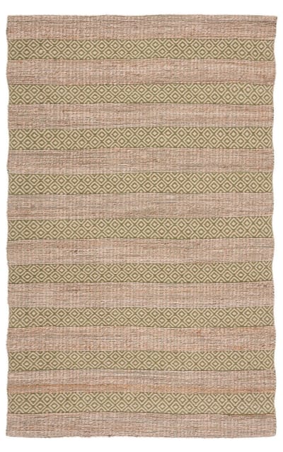 Natural Fiber Nfb653Y Green - Natural Area Rug