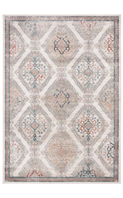 Oregon Ore885F Grey - Ivory Area Rug
