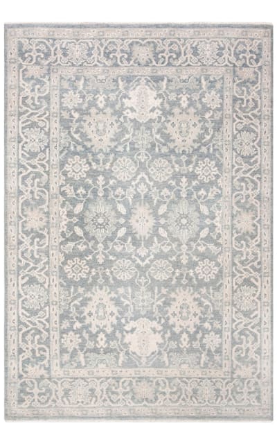 Oushak Osh357A Blue Area Rug