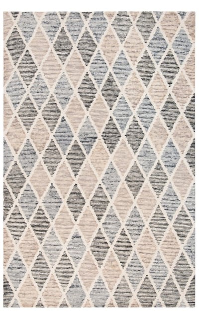 Precious Pre215M Blue - Beige Area Rug