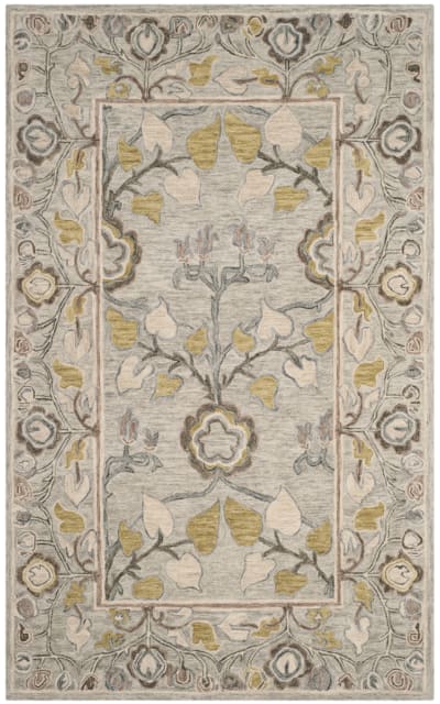 Roslyn ROS908A Light Grey - Multi Area Rug