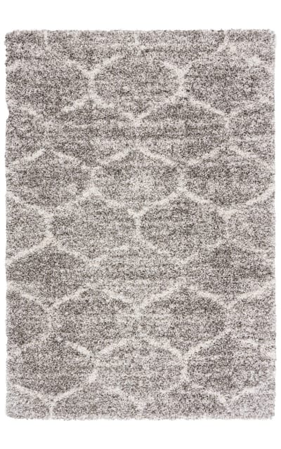 Hudson Shag Sgh265F Grey - Ivory Area Rug