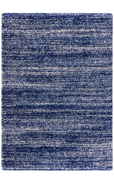 Hudson Shag Sgh295N Navy - Ivory Area Rug
