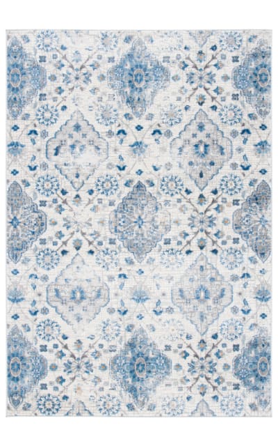 Shivan SHV148M Ivory - Blue Area Rug