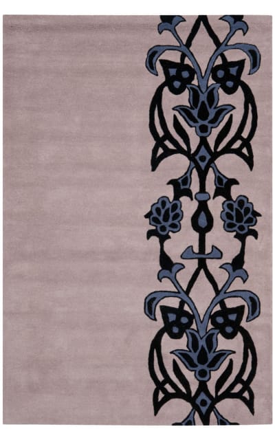 Soho Soh751A Beige - Purple Area Rug
