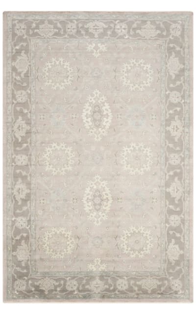 Sultan Oushak Sok432A Grey - Mauve Area Rug