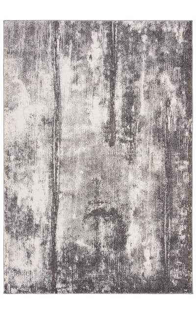 Spirit Spr127F Dark Grey - Ivory Area Rug
