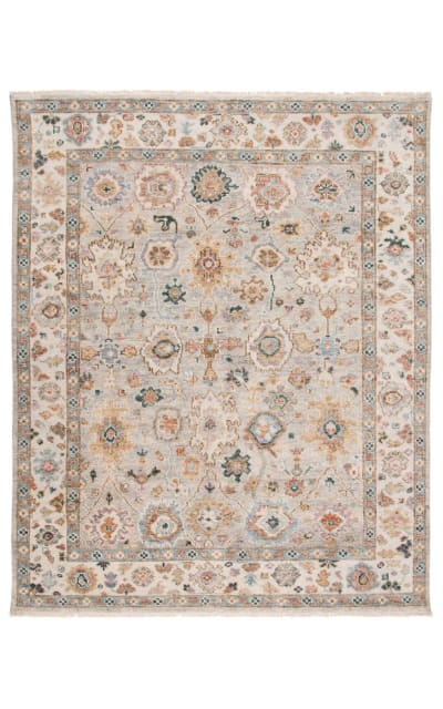 Samarkand Srk122F Light Grey - Beige Area Rug