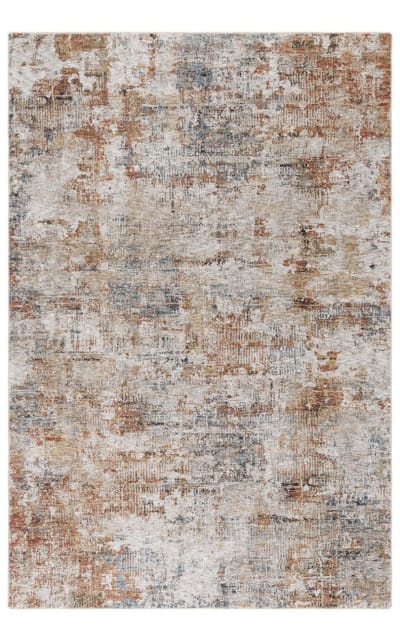 Silverado Svd102P Rust - Blue Area Rug