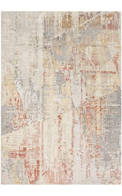 Tiffany Tfn602K Beige - Rust Area Rug