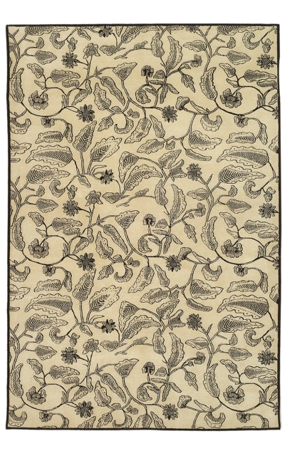 Safavieh Thomas OBrien Tob964A Batik Cream - Chocolate Area Rug