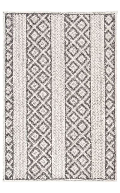 Trace Trc201F Grey - Beige Area Rug