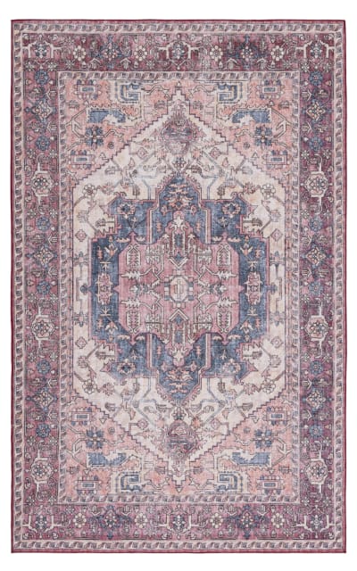Tucson TSN143B Beige - Pink Area Rug