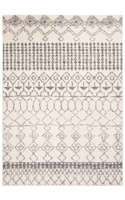 Tulum TUL229A Ivory - Grey Area Rug