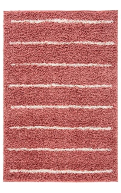 Venus Shag VNS604U Pink - Ivory Area Rug