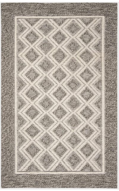 Vermont Vrm212C Grey - Ivory Area Rug