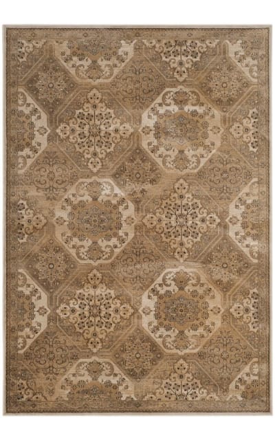 Vintage Vtg128-3440 Beige - Cream Area Rug