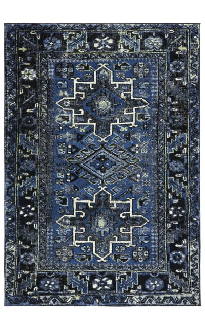 Vintage Hamadan Vth211N Blue - Grey Area Rug