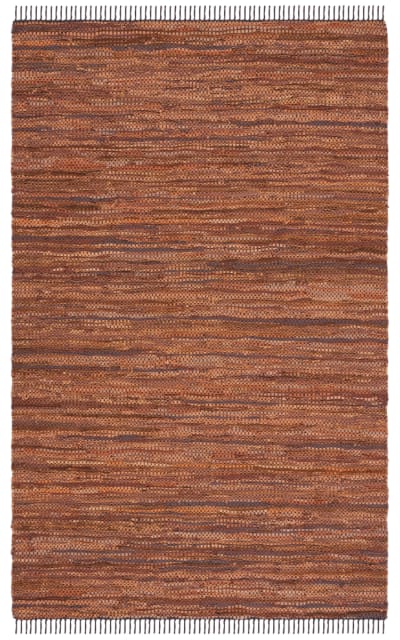 Vintage Leather VTL501T Light Brown Area Rug