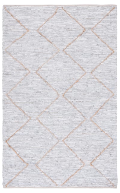 Safavieh Vintage Leather VTL803F Light Grey - Natural Area Rug
