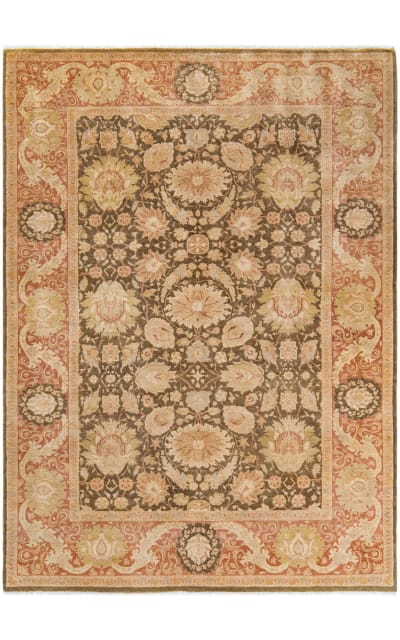 Solo Rugs Mogul M1395-224 Green Area Rug