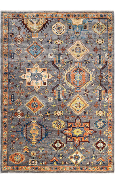 Solo Rugs Serapi M1973-200 Gray Area Rug